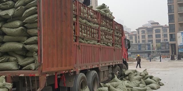 杭州綠城五重院項(xiàng)目使用車庫頂板回填陶粒