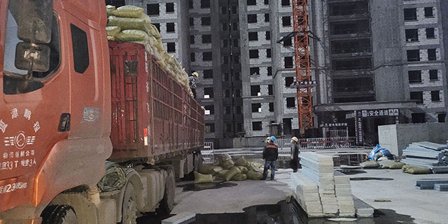 武漢洪山區新建小區衛生間回填陶粒